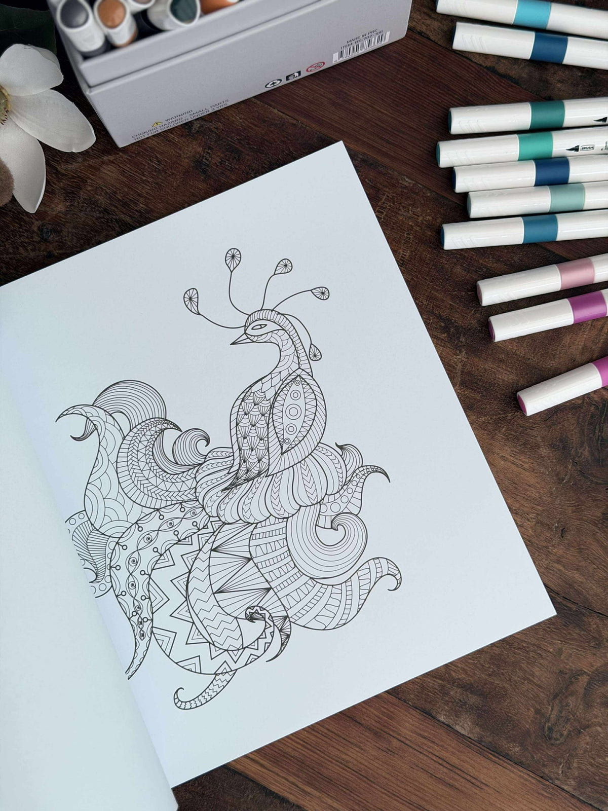 Livre de coloriage pour adultes - MIX