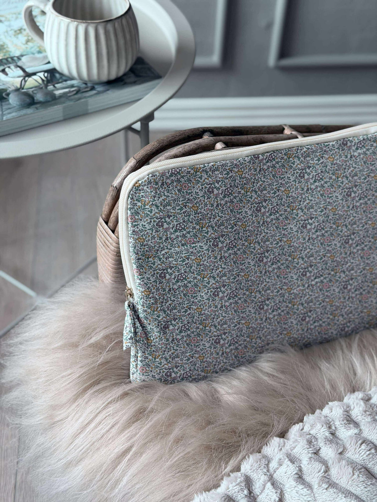 Housse pour iPad / ordinateur portable - Fleurs
