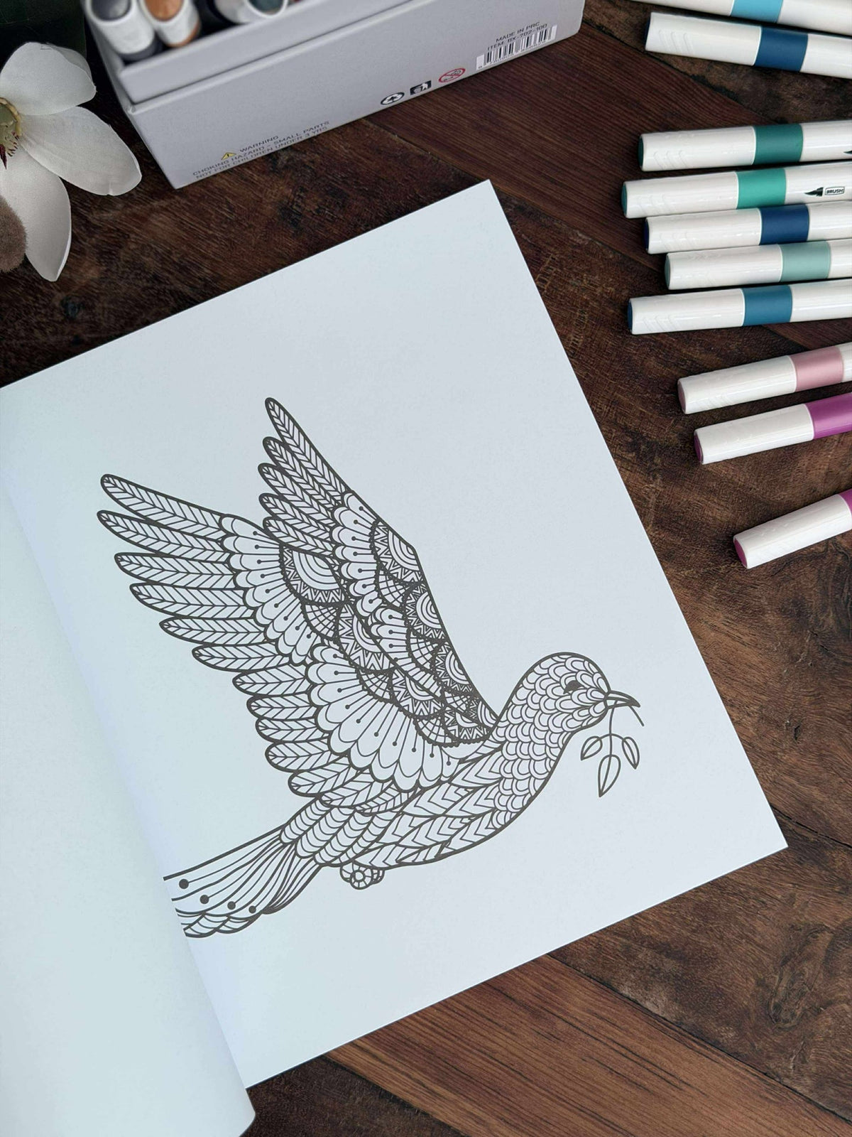 Livre de coloriage pour adultes - MIX