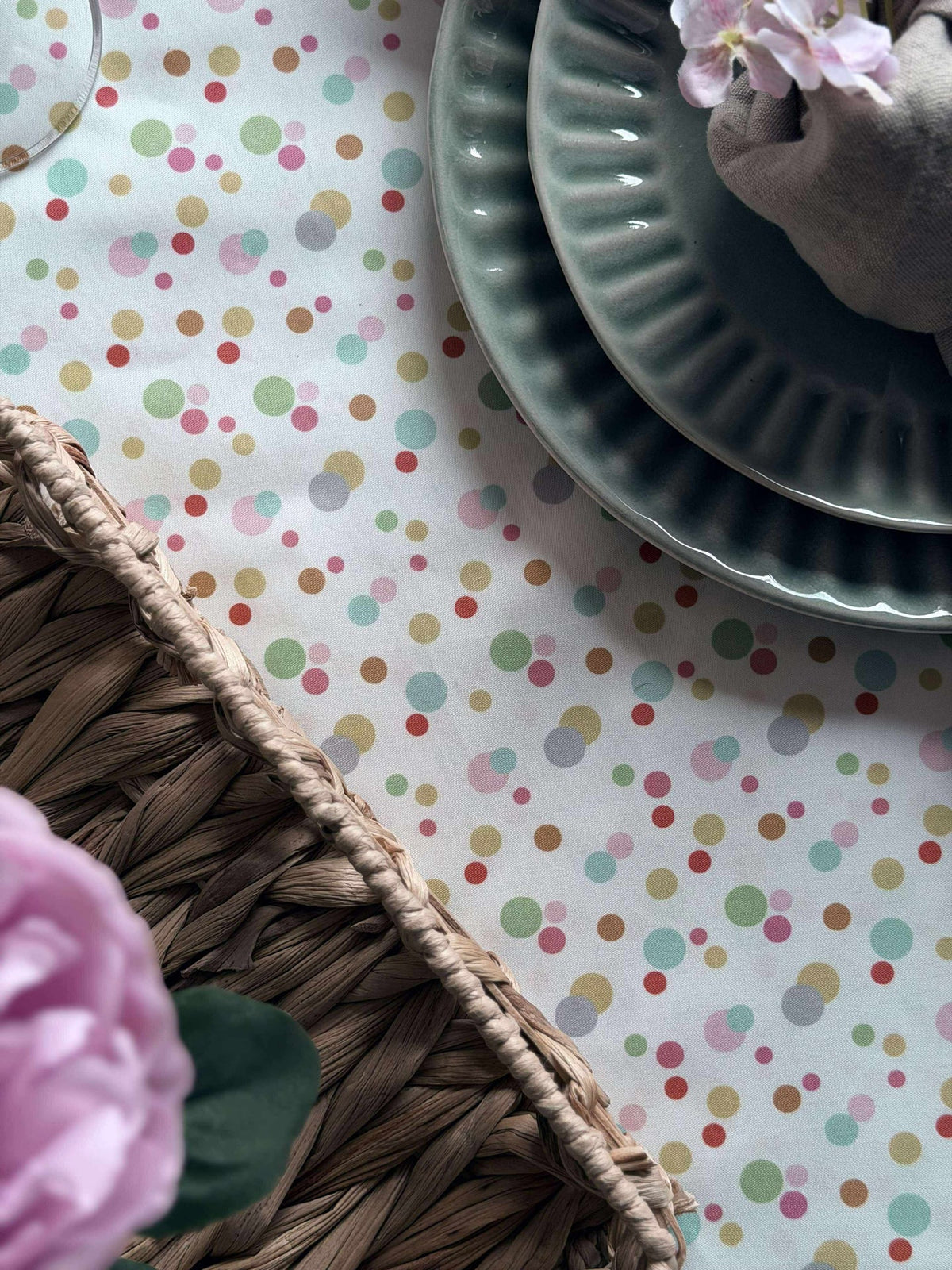 Nappe - Pois pastel