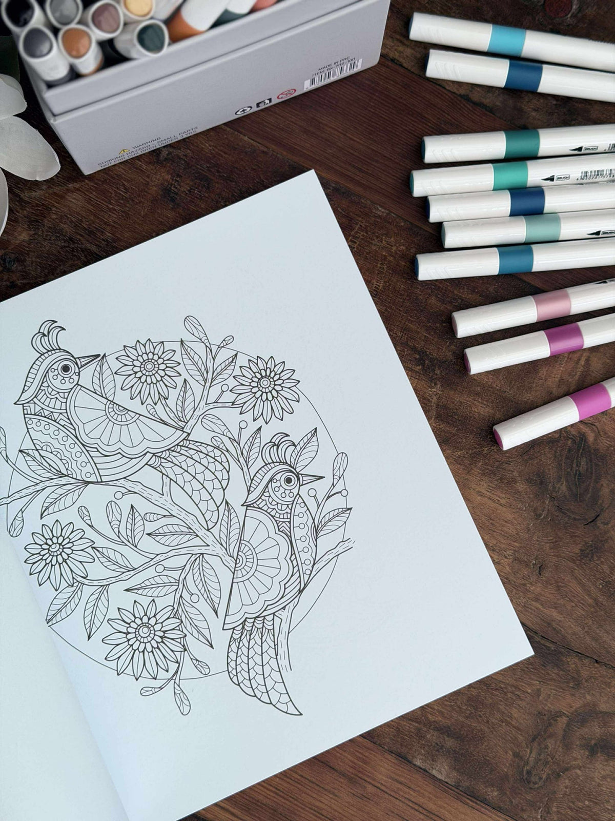Livre de coloriage pour adultes - MIX