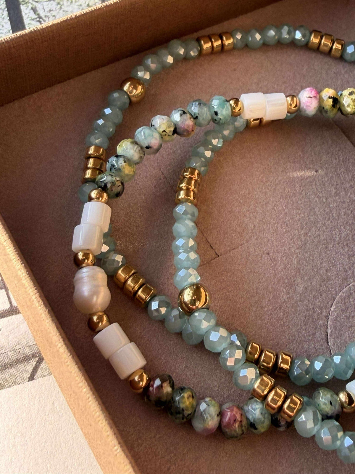 Bracelet Sarabella Aqua – Set de 3 pièces