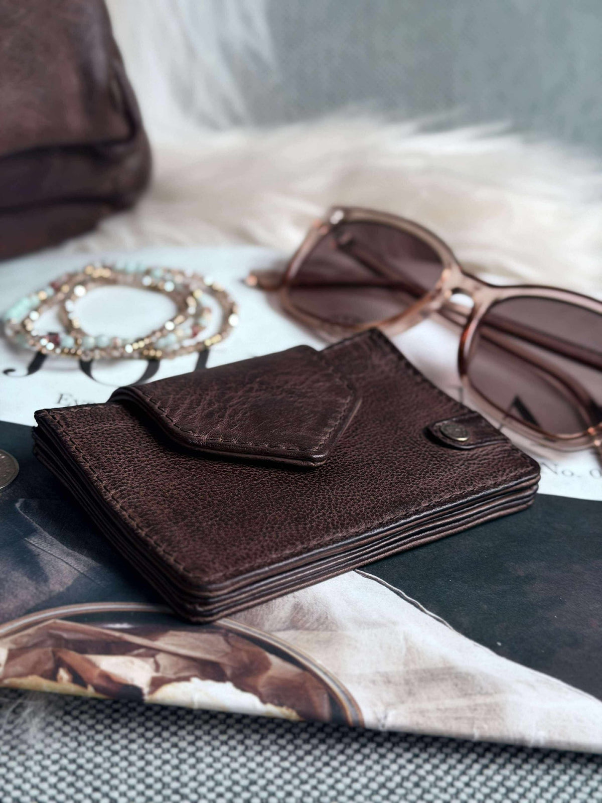 Porte-cartes - Brandy