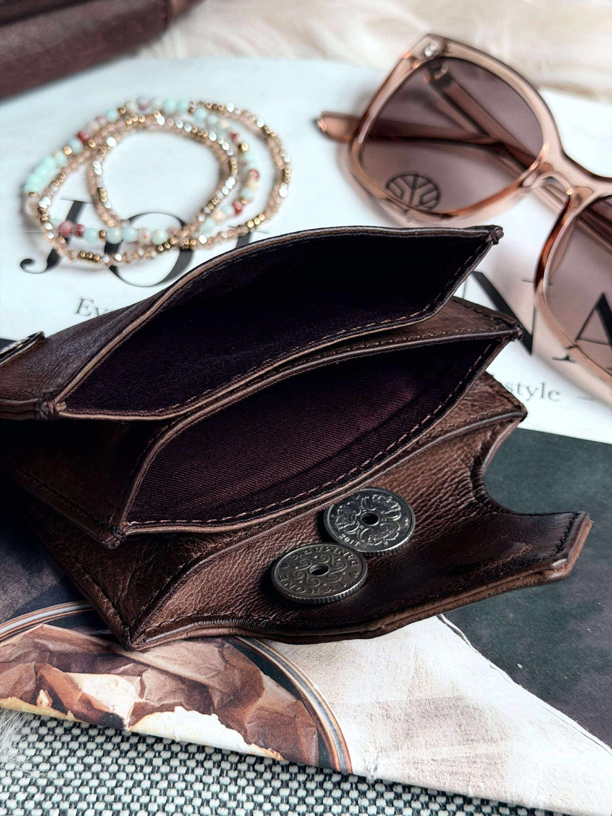 Porte-cartes - Brandy