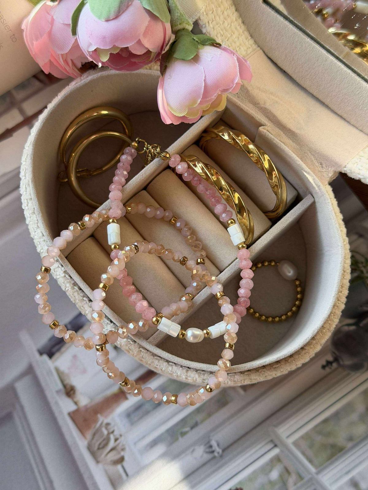 Bracelet Sarabella Soft Rose – Lot de 3