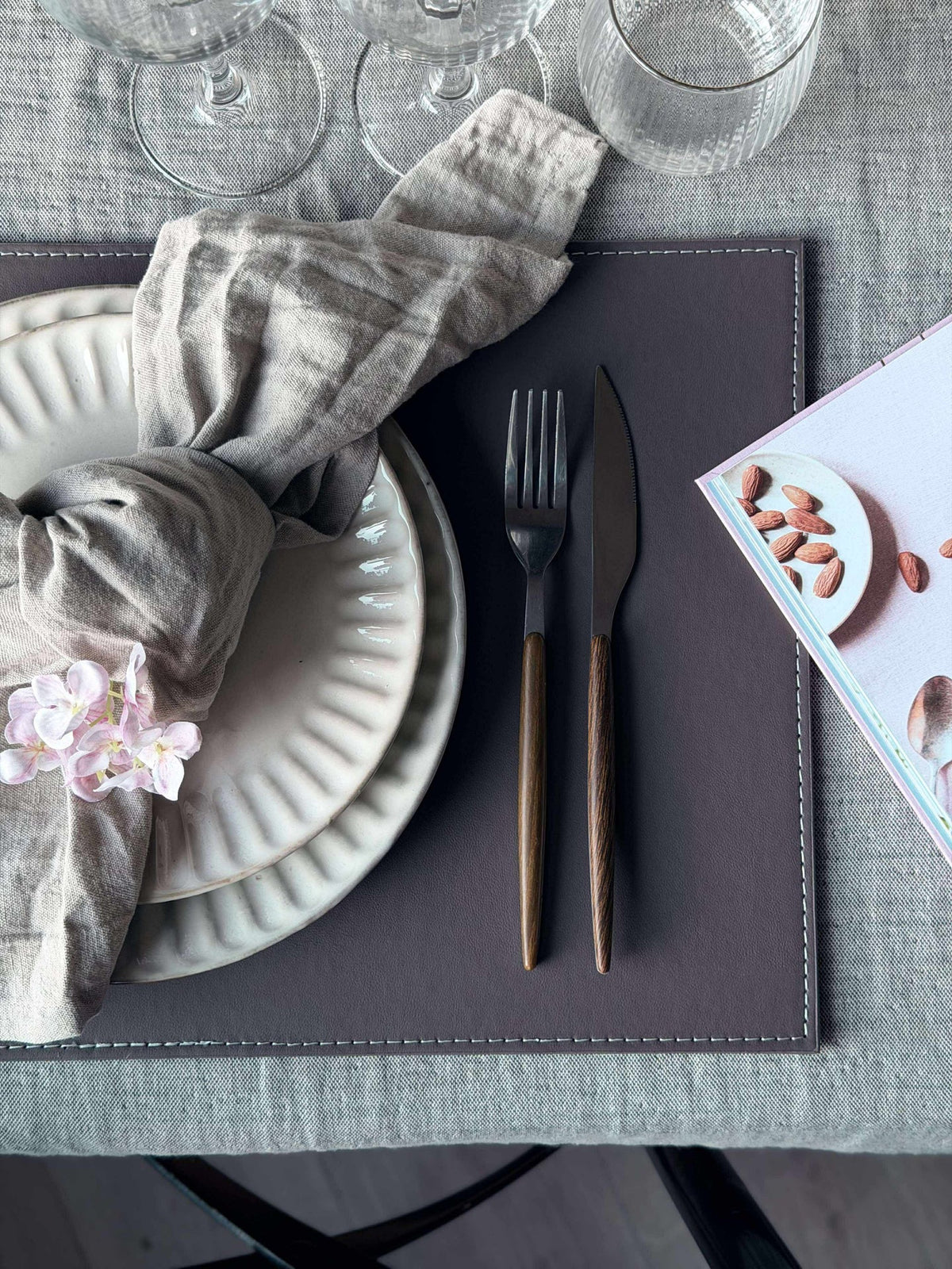 Set de table Gris chaud