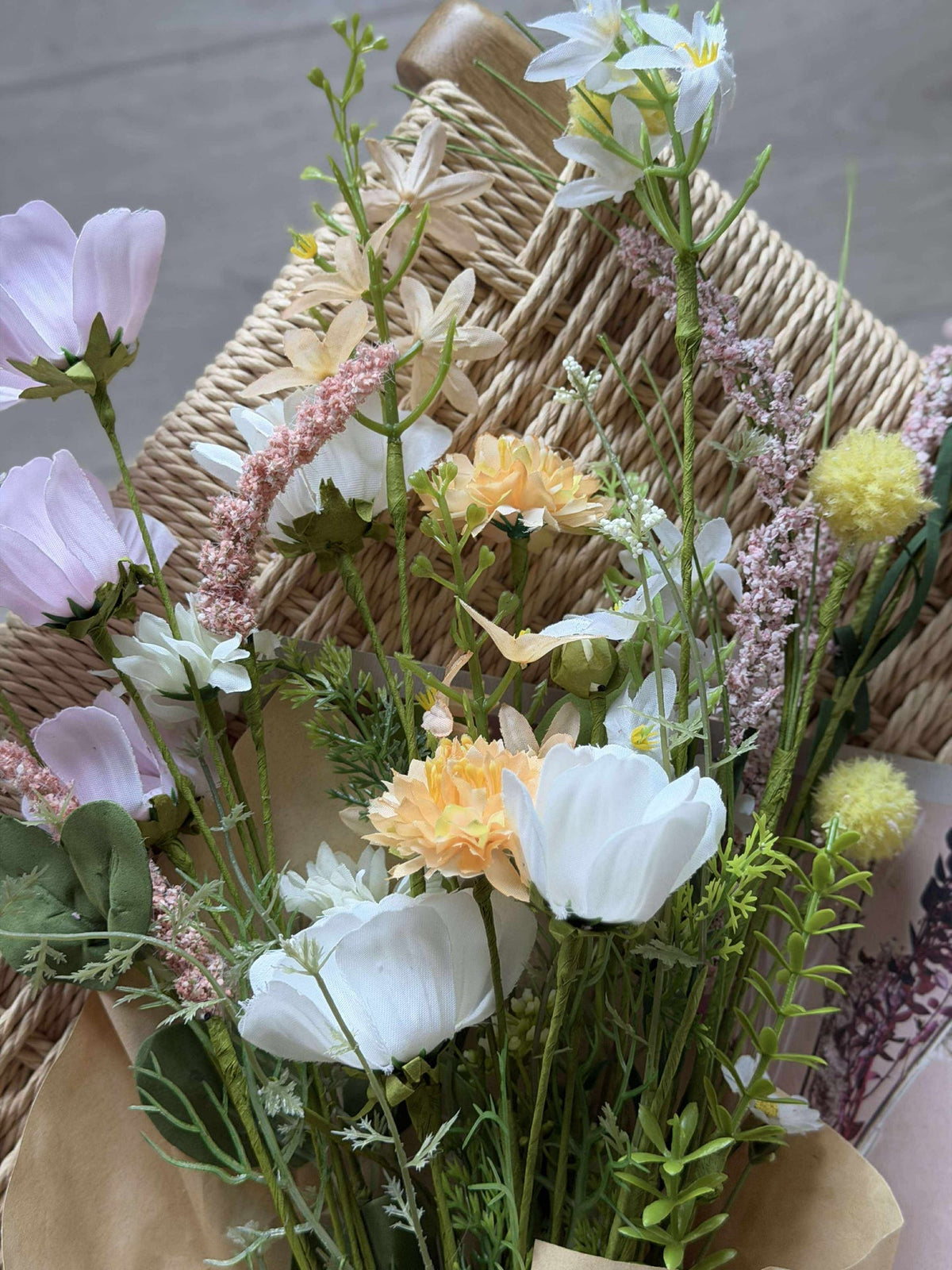 Bouquet Blanc / Rose - WILD FLORA