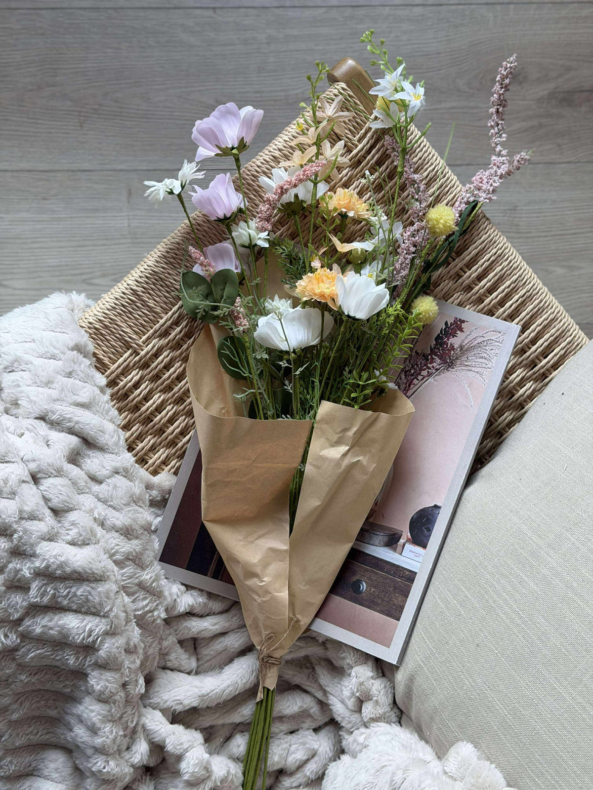 Bouquet Blanc / Rose - WILD FLORA
