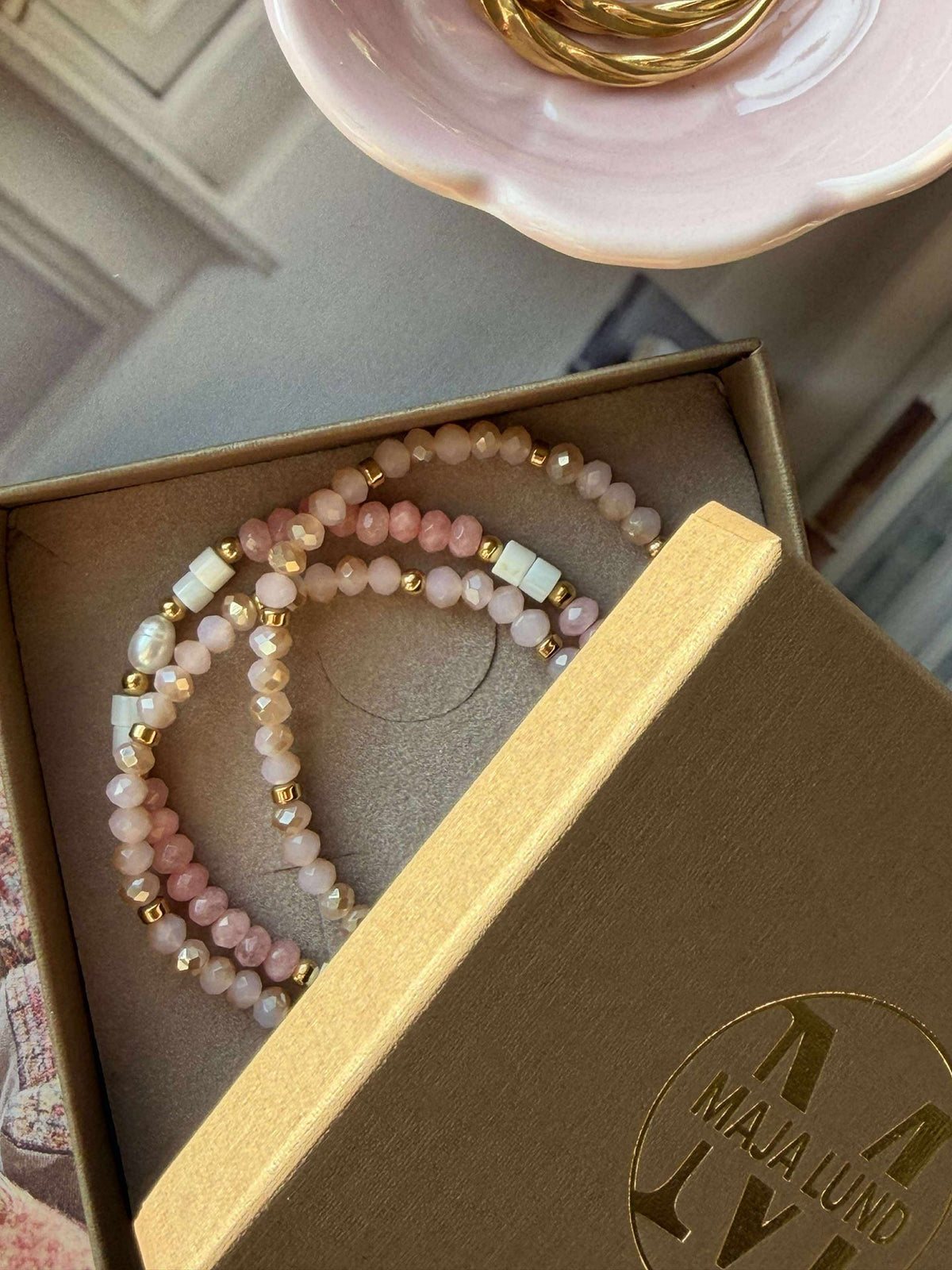 Bracelet Sarabella Soft Rose – Lot de 3