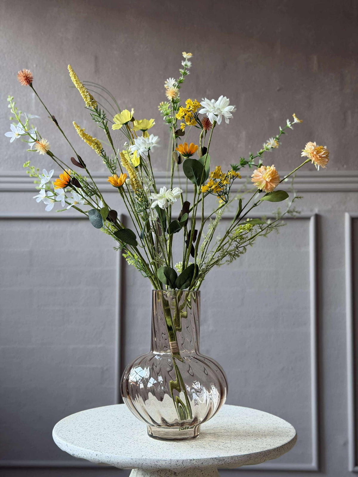 Bouquet Blanc / Jaune - WILD FLORA