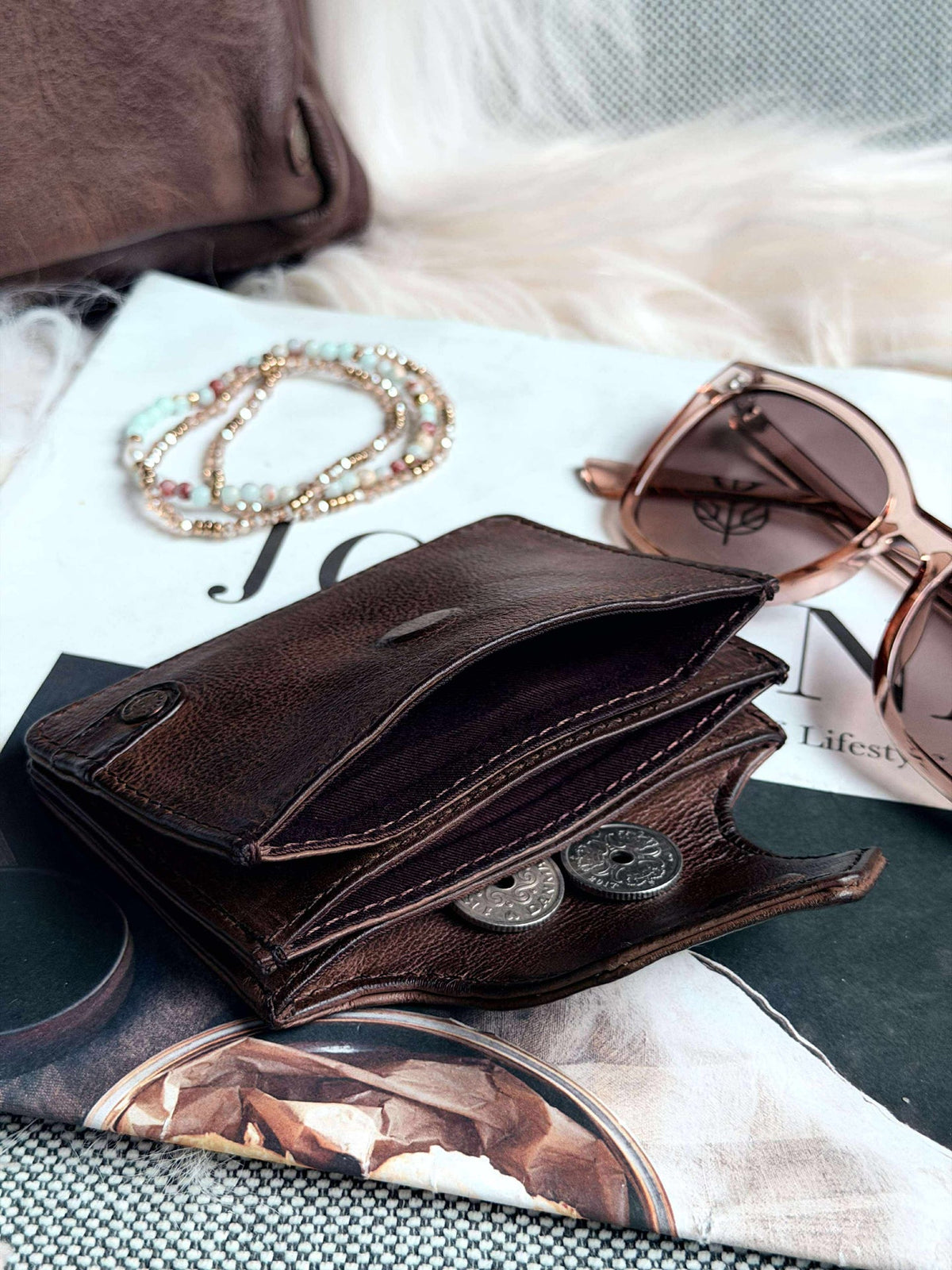 Porte-cartes - Brandy