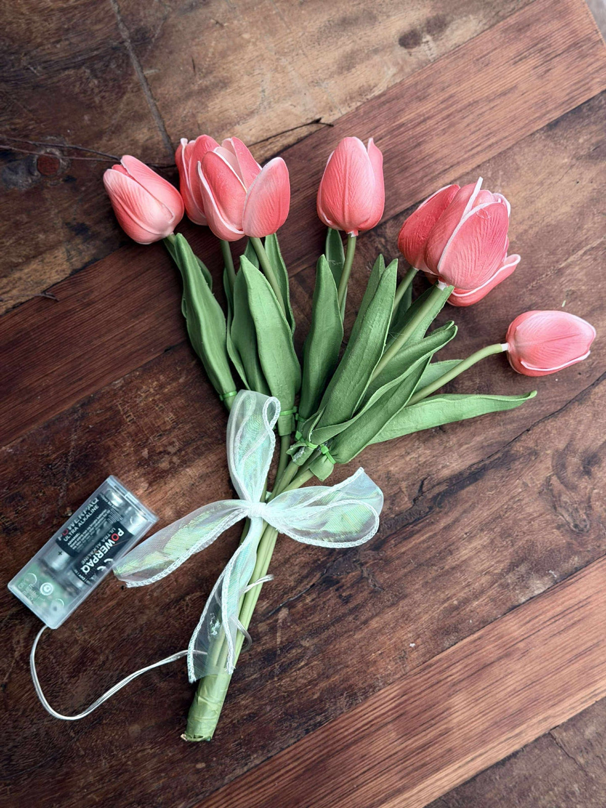 Tulipes lumineuses - Rouge
