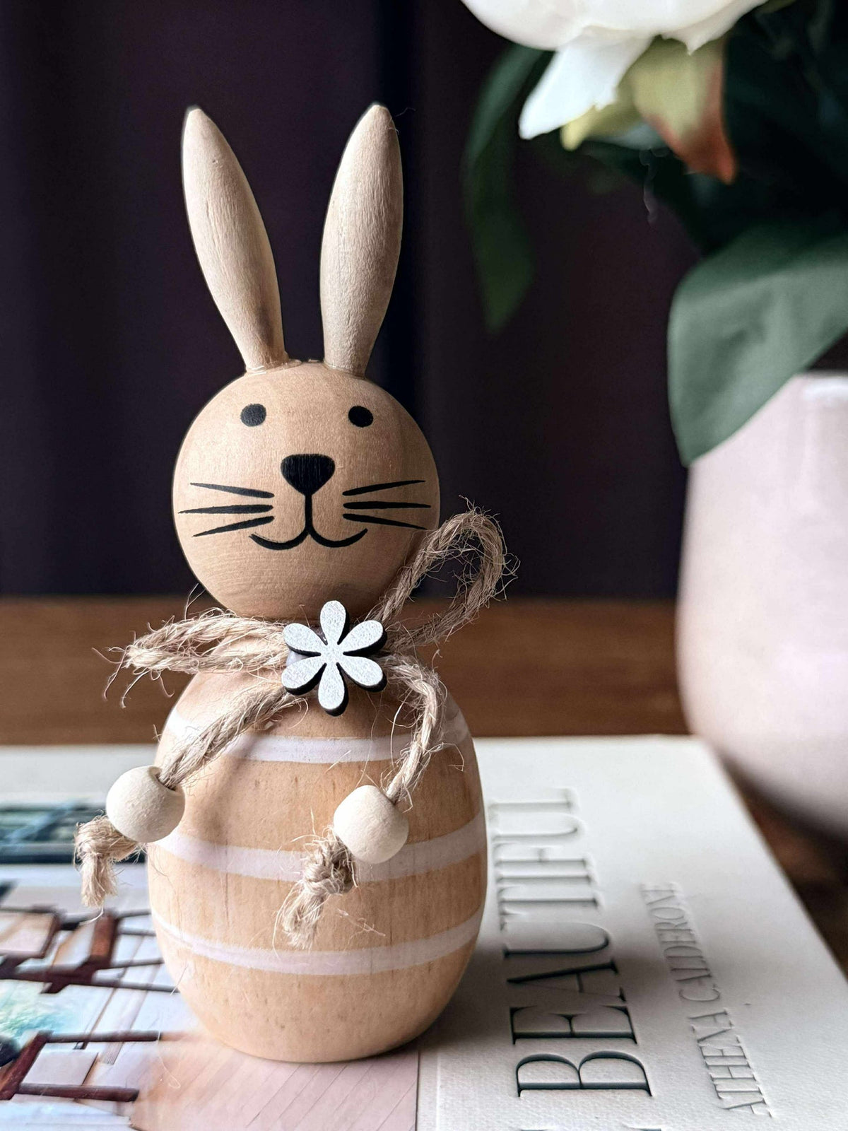 Lapin de Pâques wood - plusieurs tailles