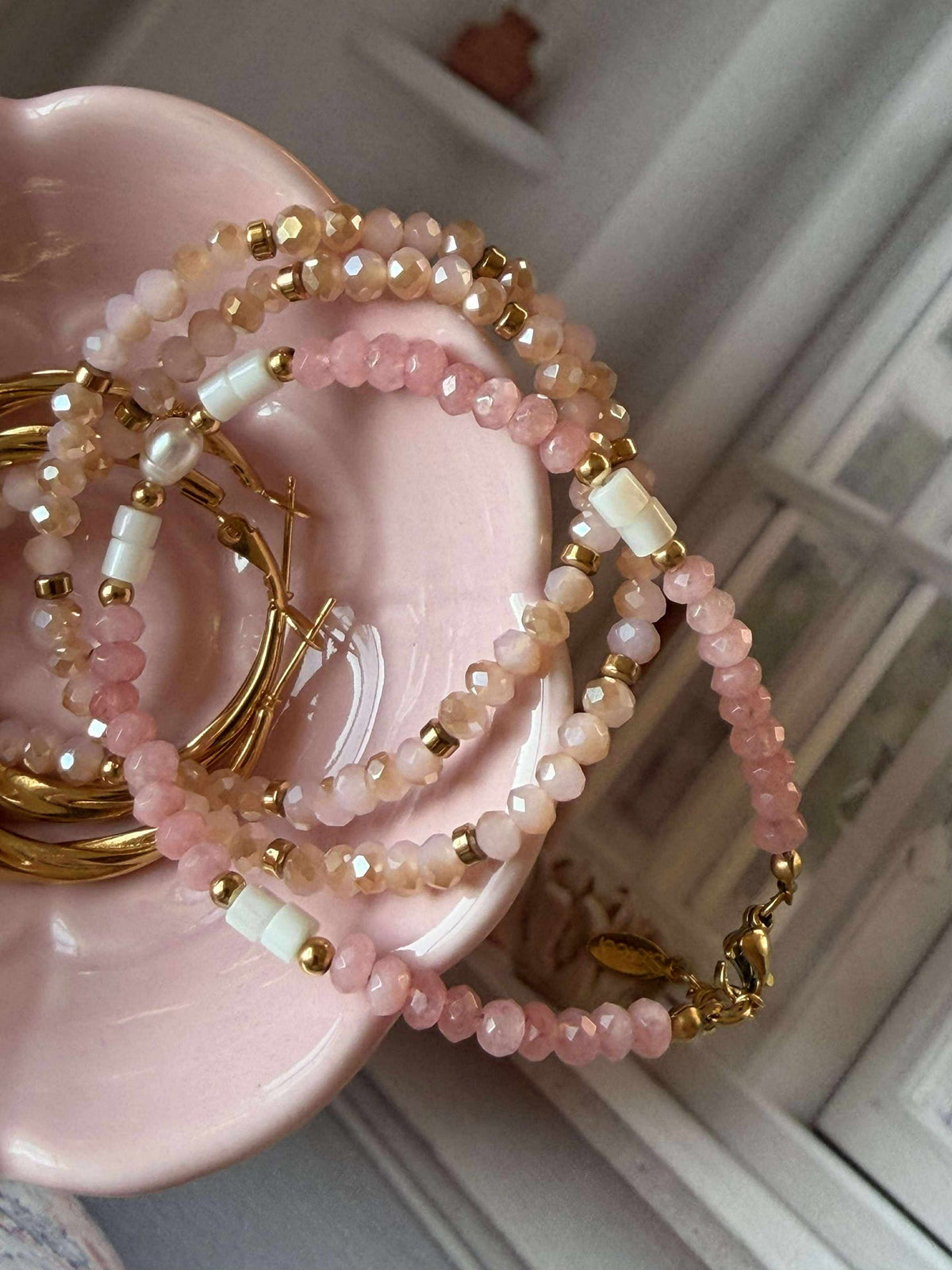 Bracelet Sarabella Soft Rose – Lot de 3