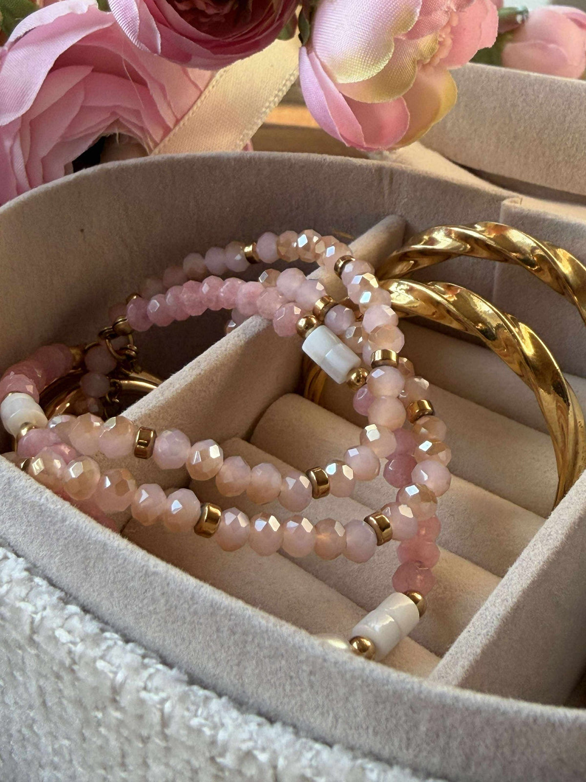 Bracelet Sarabella Soft Rose – Lot de 3