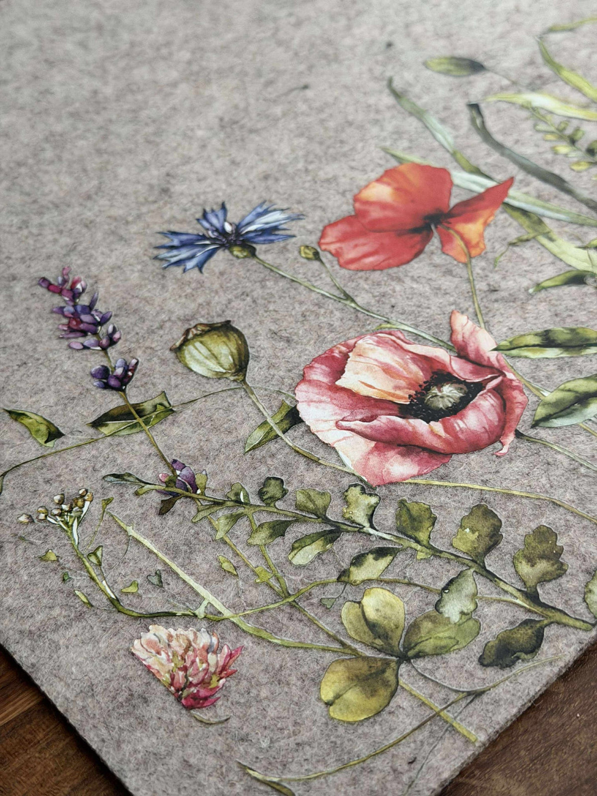 Set de table de Pâques - Beige carré