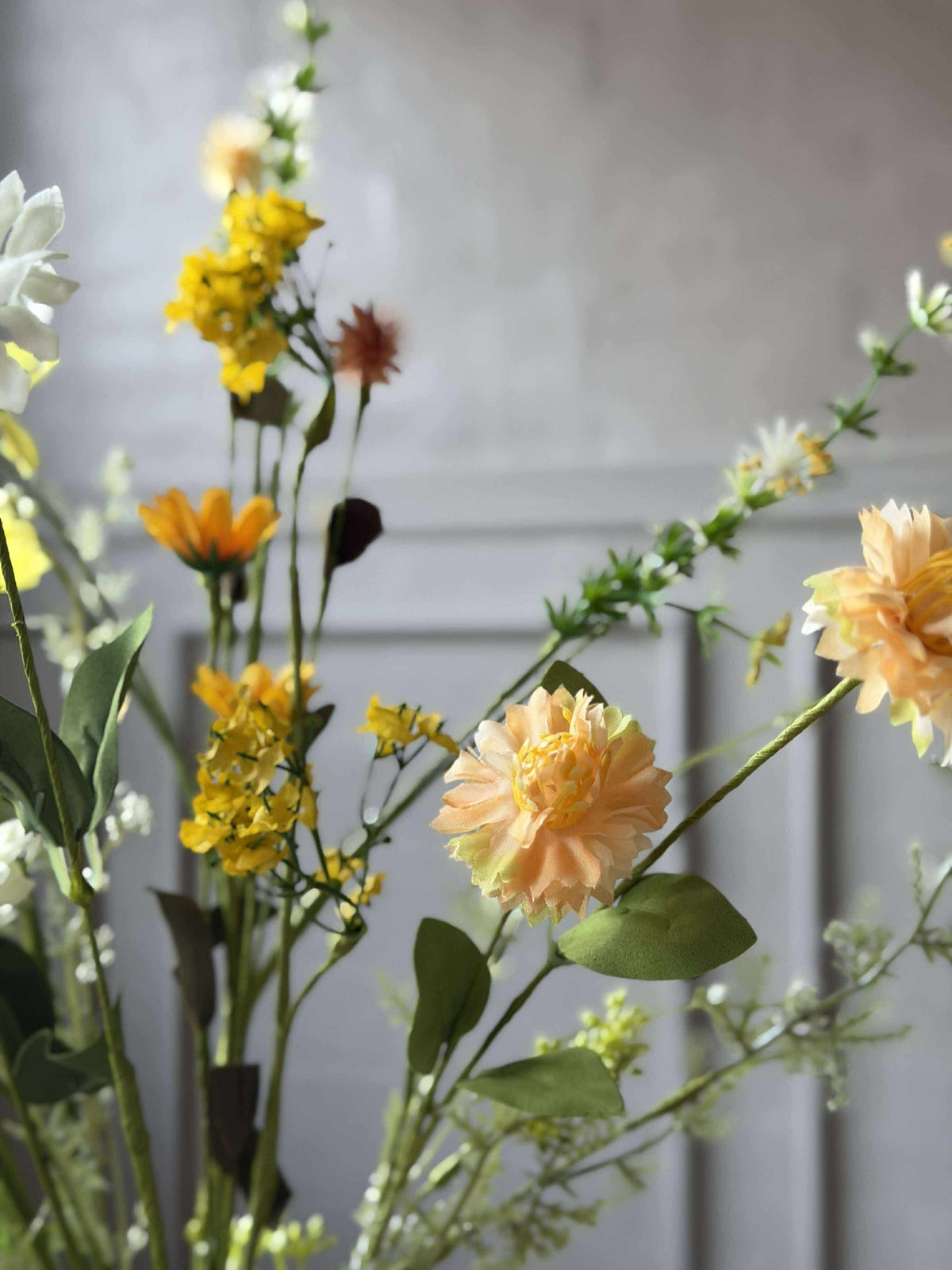 Bouquet Blanc / Jaune - WILD FLORA