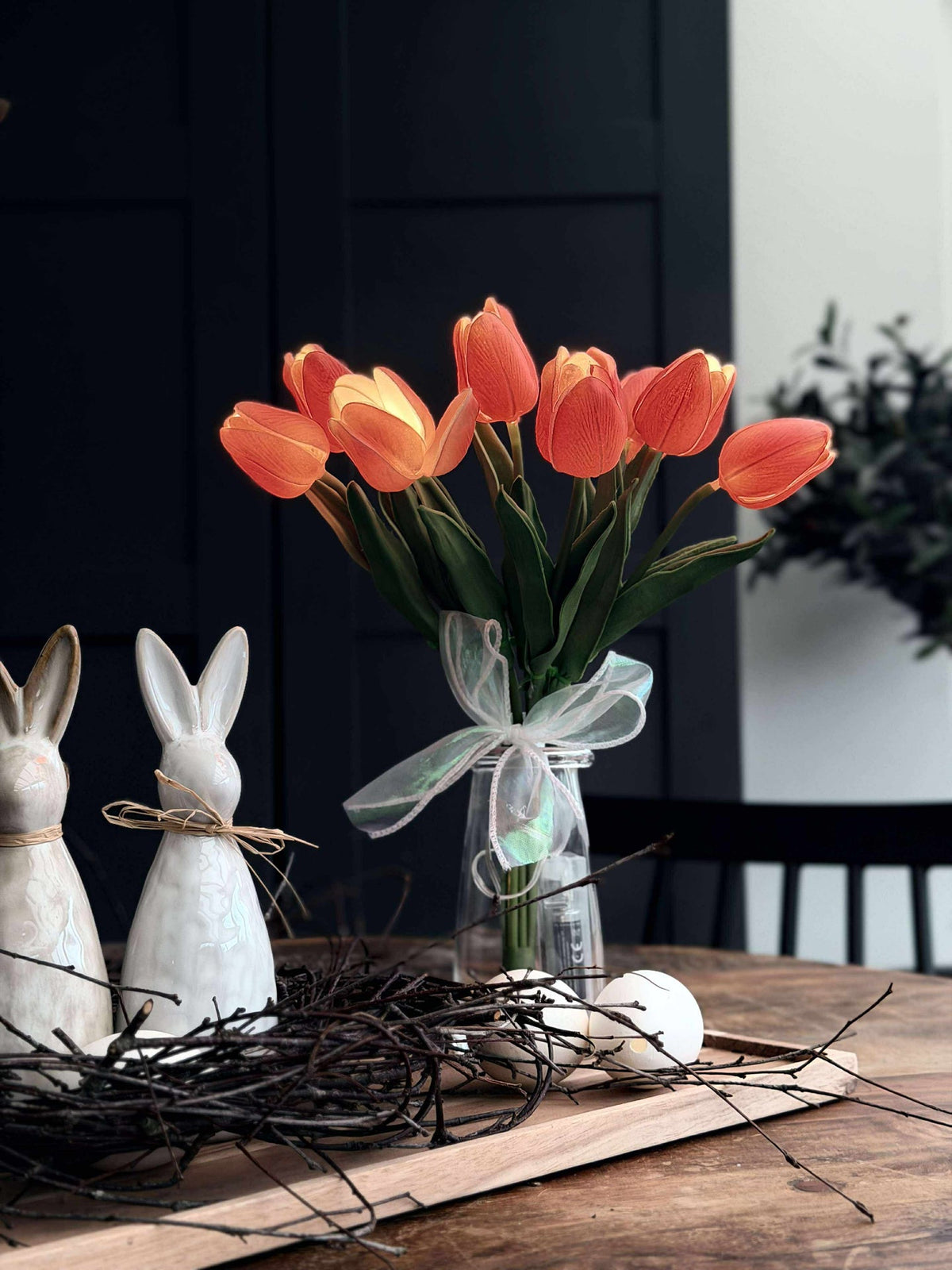 Tulipes lumineuses - Rouge