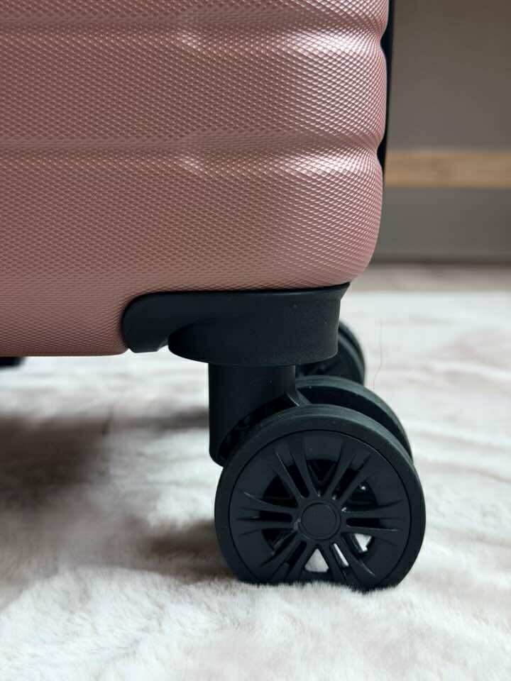 Set de valises de 3 pièces – Rose