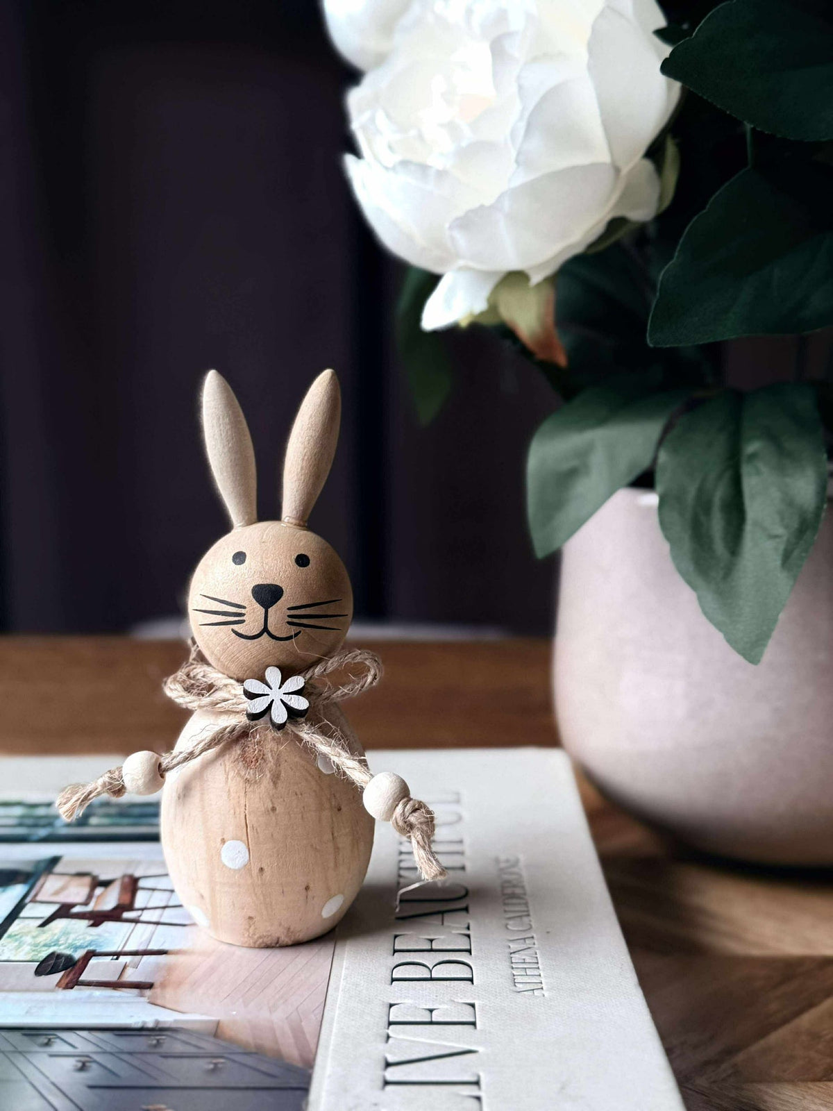 Lapin de Pâques wood - plusieurs tailles