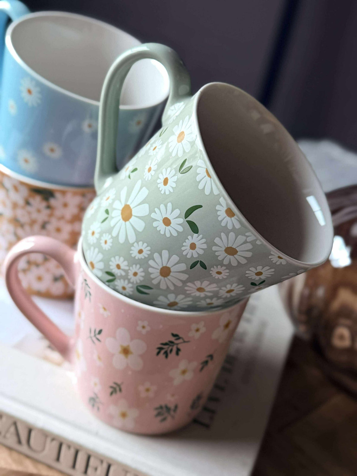 Tasse dans de jolies couleurs - Flower