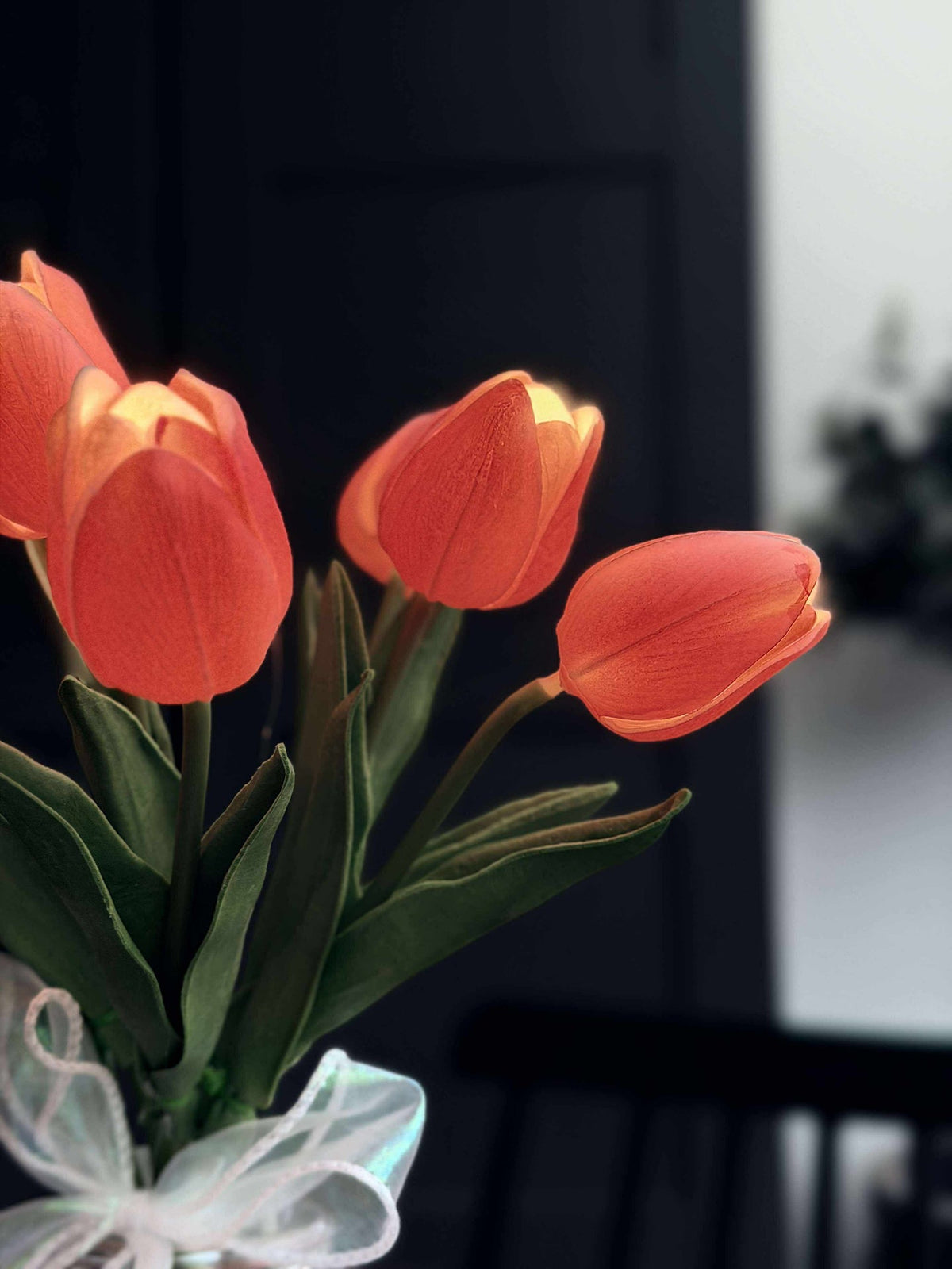 Tulipes lumineuses - Rouge