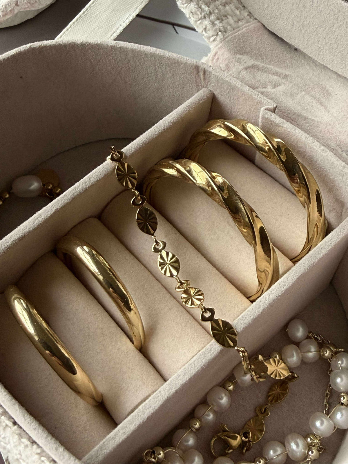 Bracelet Liva - plaqué or