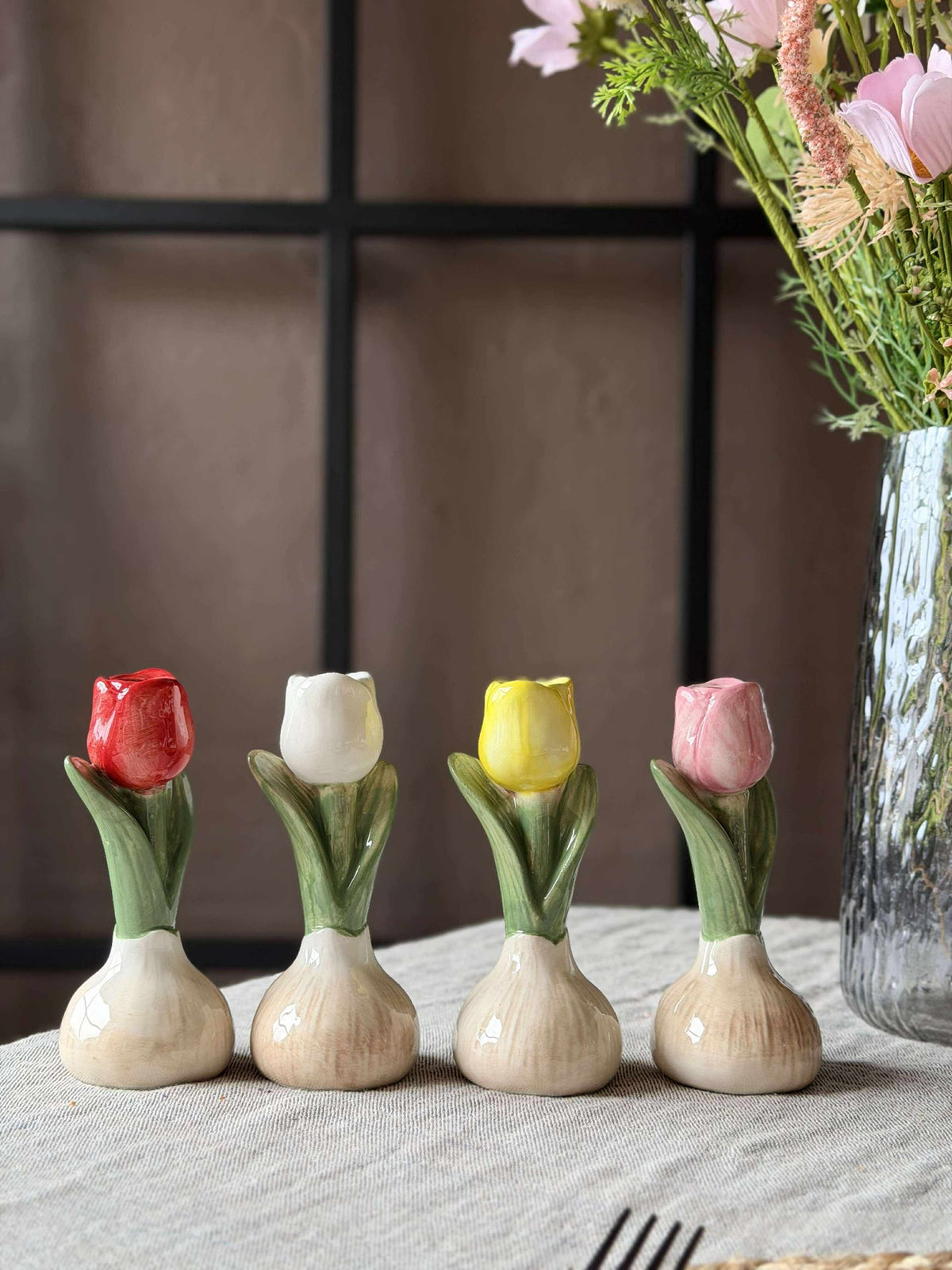 Bulbe de tulipe  - 4 couleurs