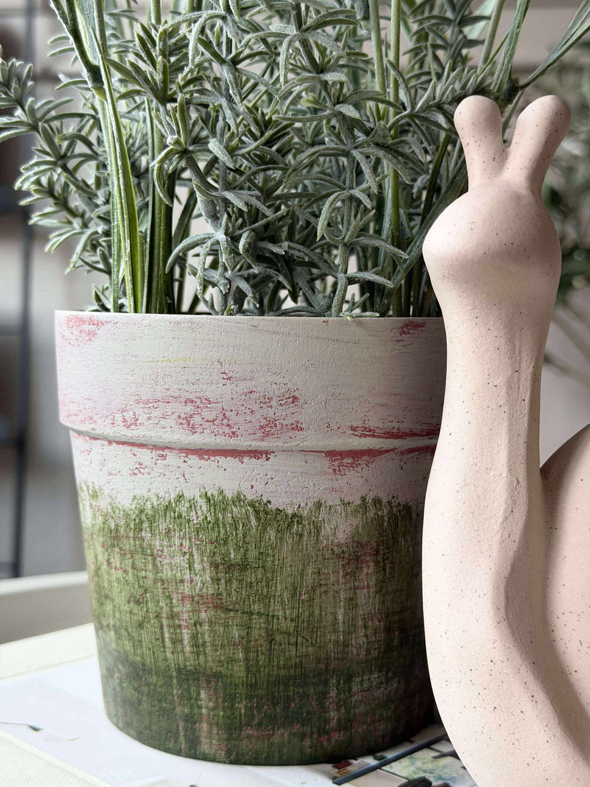 Fleur en pot