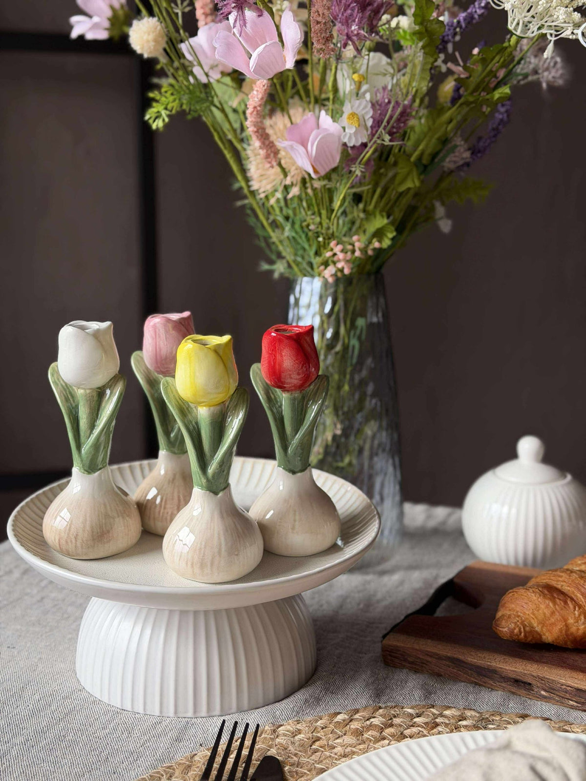 Bulbe de tulipe  - 4 couleurs