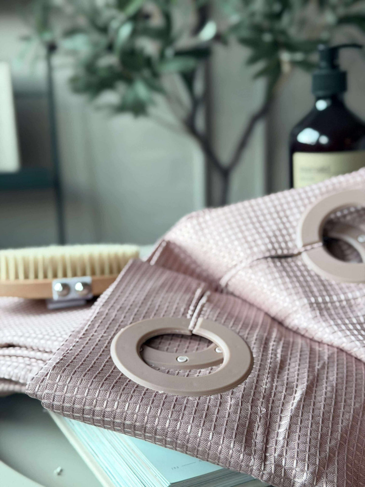 Rideau de douche - Rose