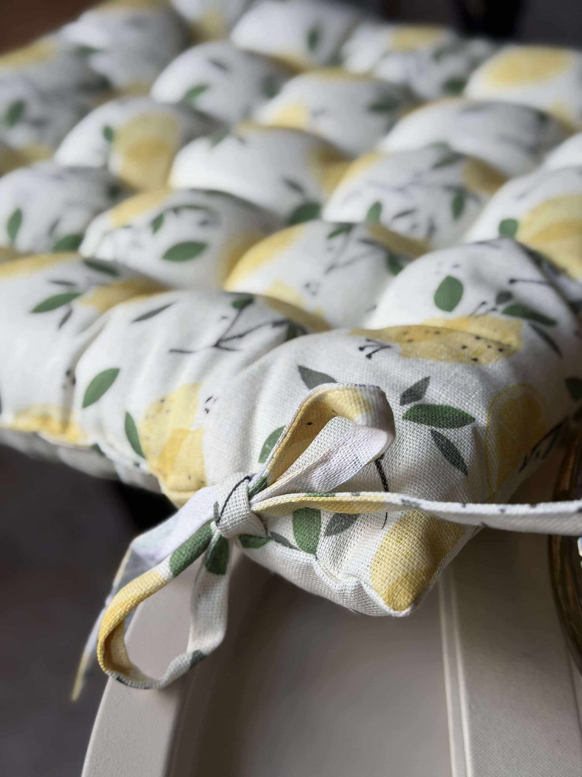 Coussin avec rembourrage - Citrons