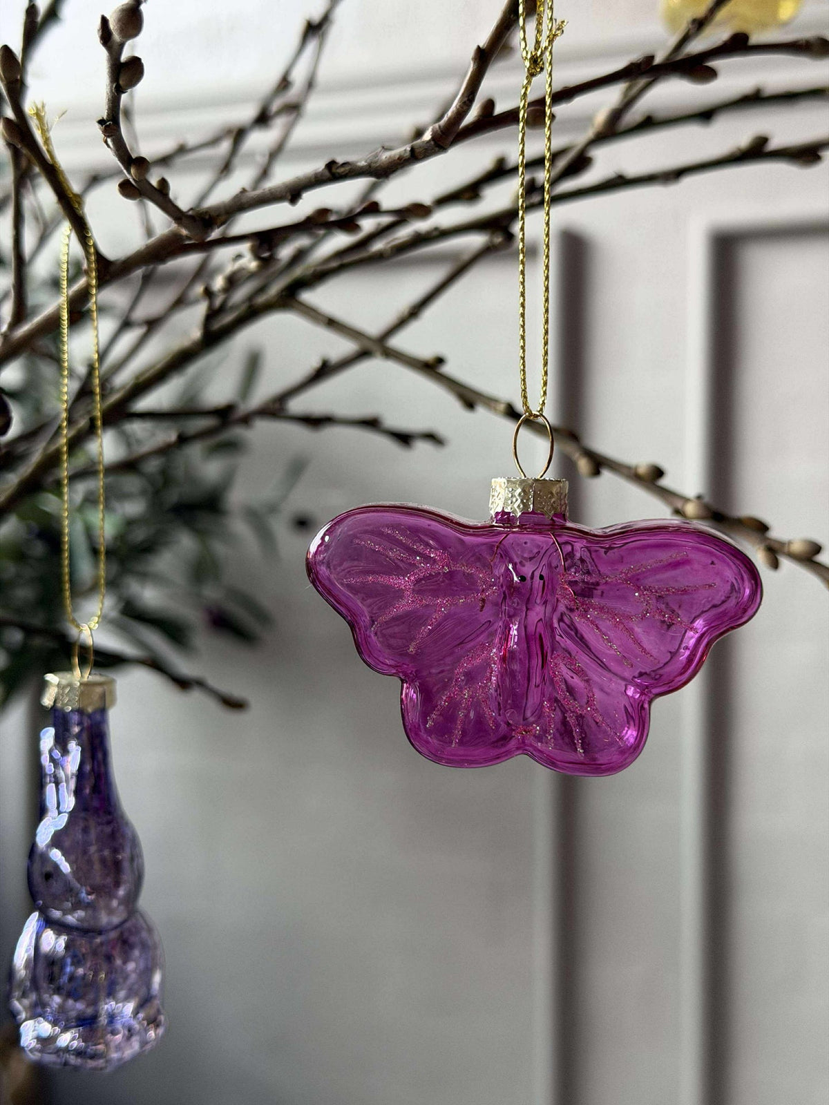 Papillons à suspendre - Lot de 3 pièces
