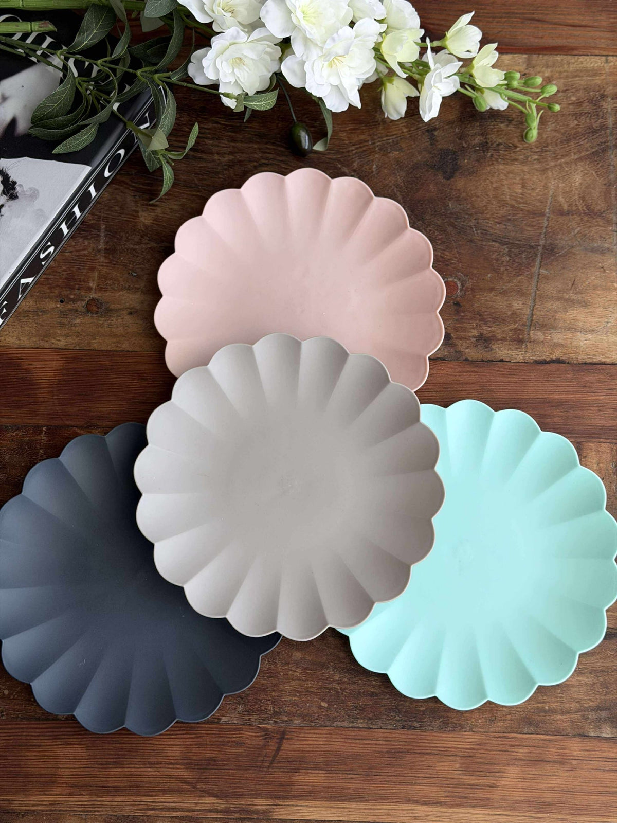 Assiette Color - 4 pièces