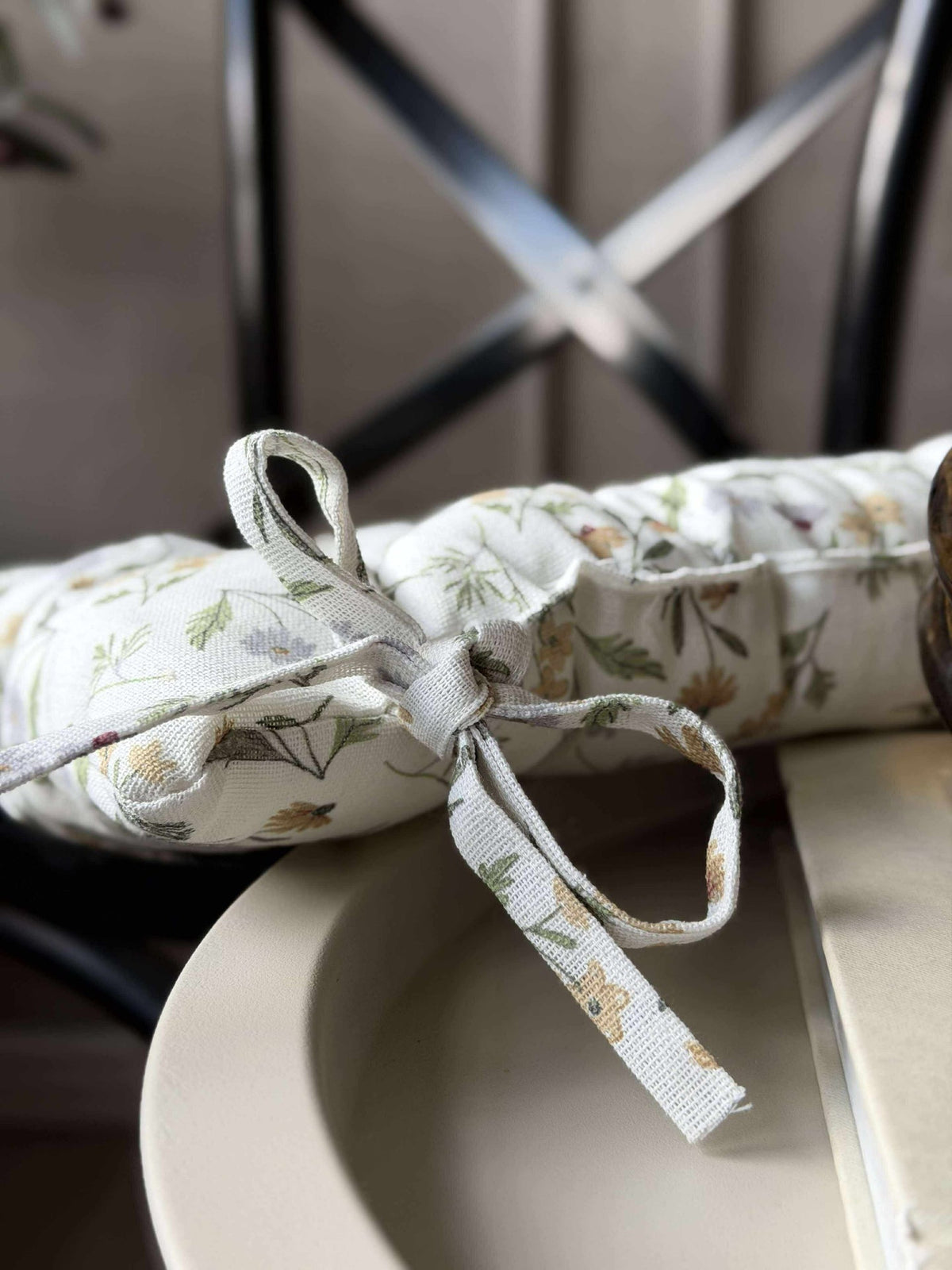 Coussin garni - Fleurs