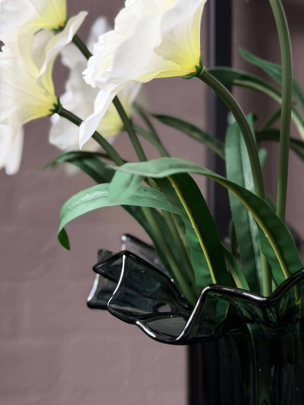 Vase - Verre soufflé à la bouche