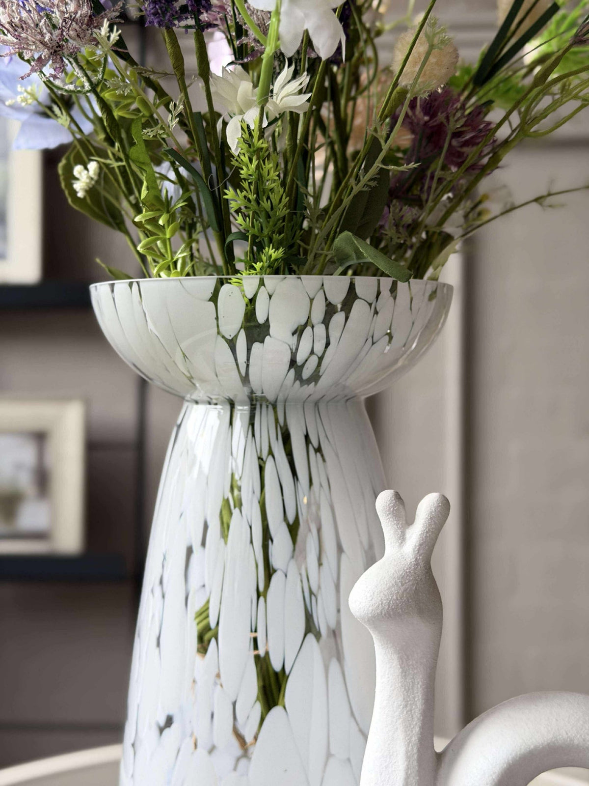 Vase à jacinthe Milla XL - Blanc