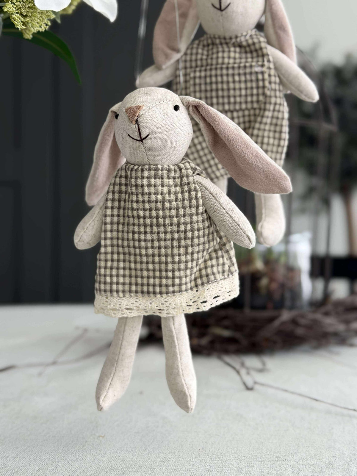 Lapins à suspendre