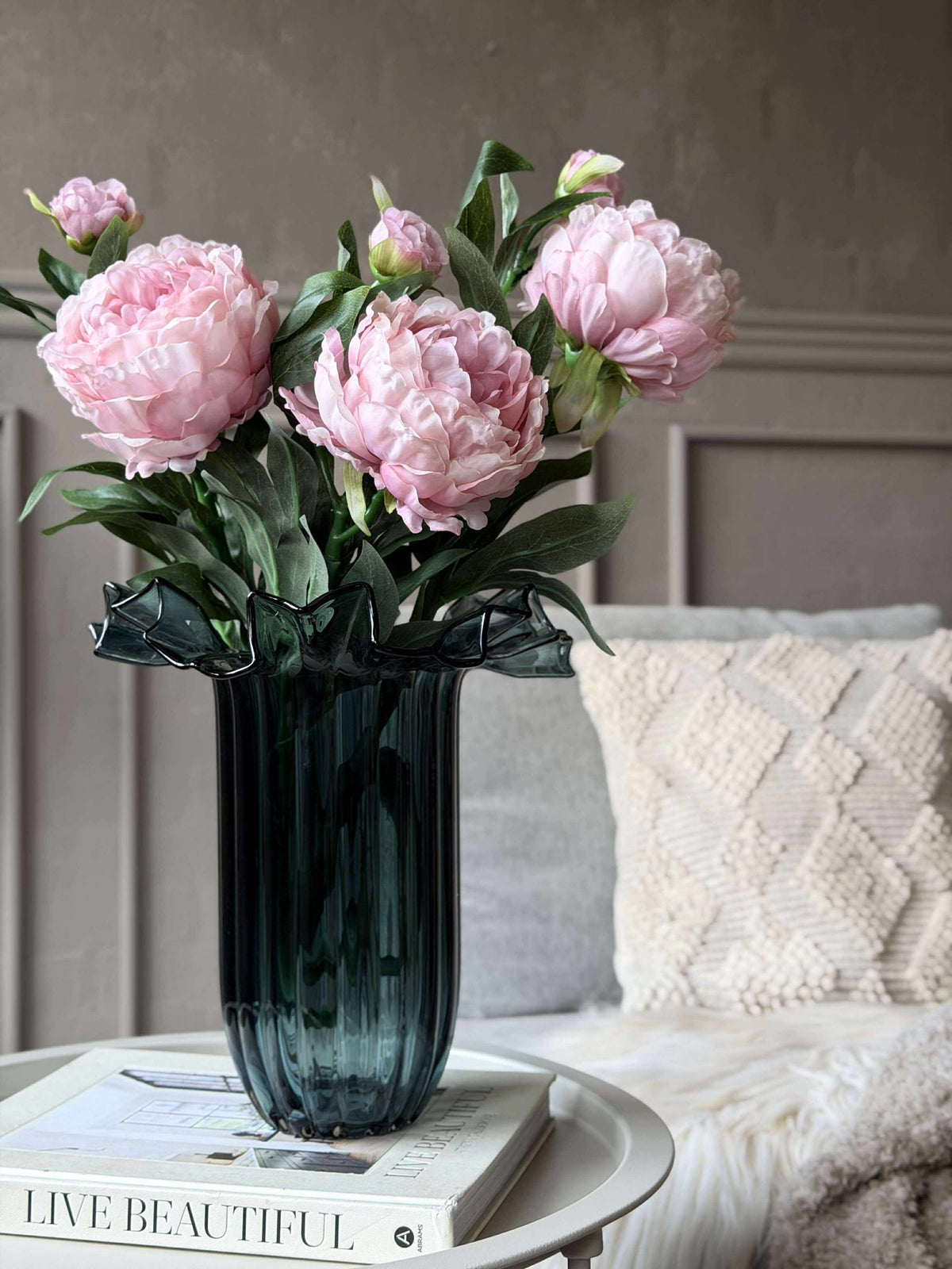 Vase - Verre soufflé à la bouche