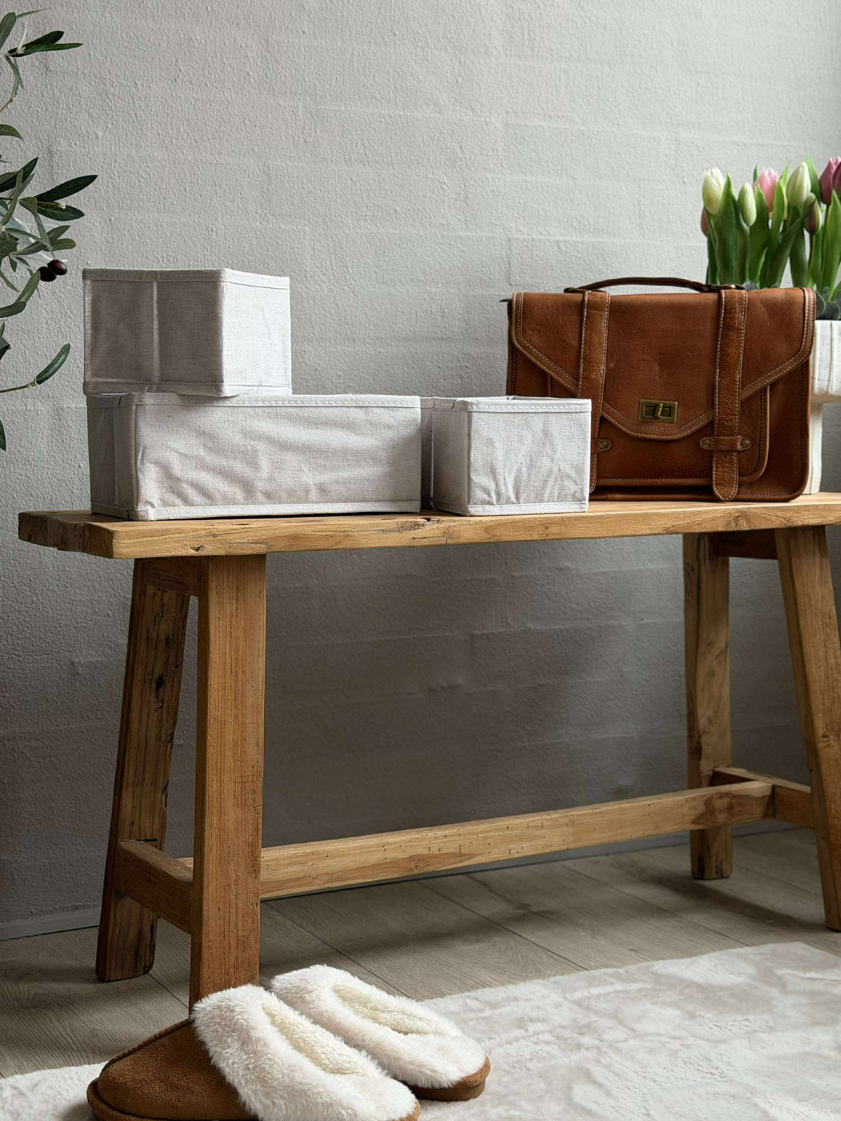 Rangement BELLA lot de 3 boîtes
