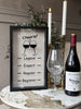 Cadre pour bouchons de vin