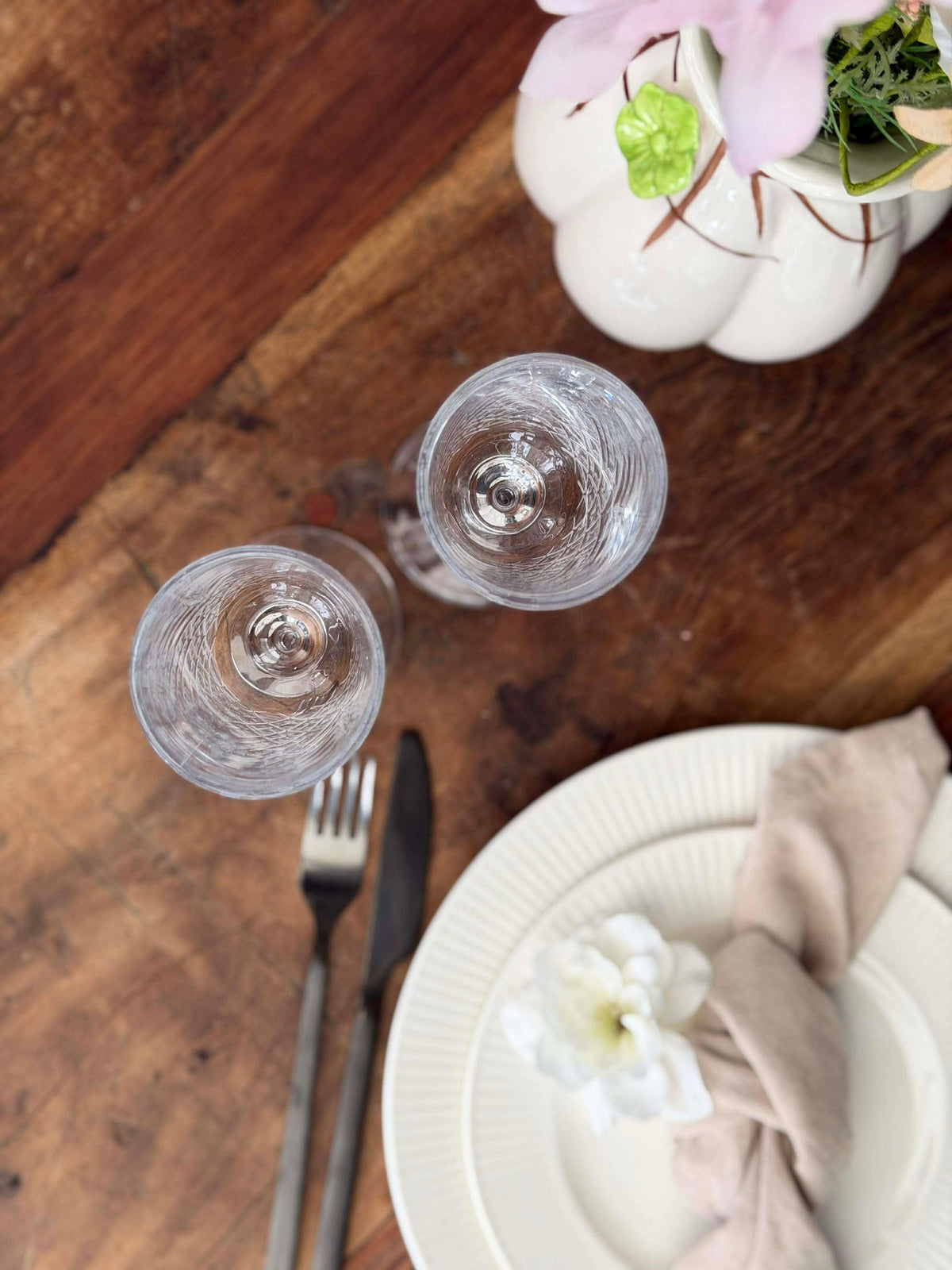 Verres à champagne - 2 pcs