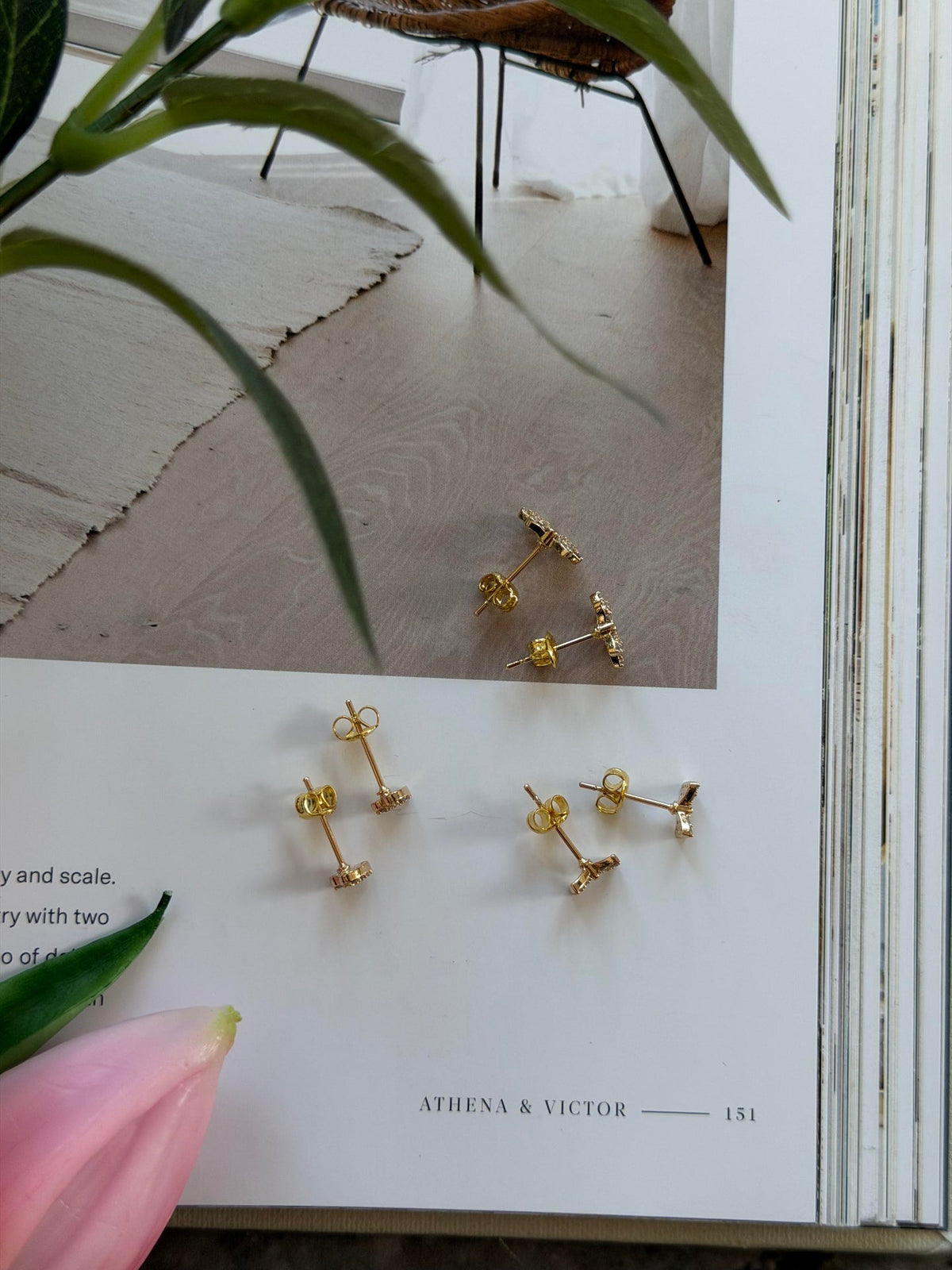 Box mix de 6 boucles d’oreilles - Samira plaqué or 18k
