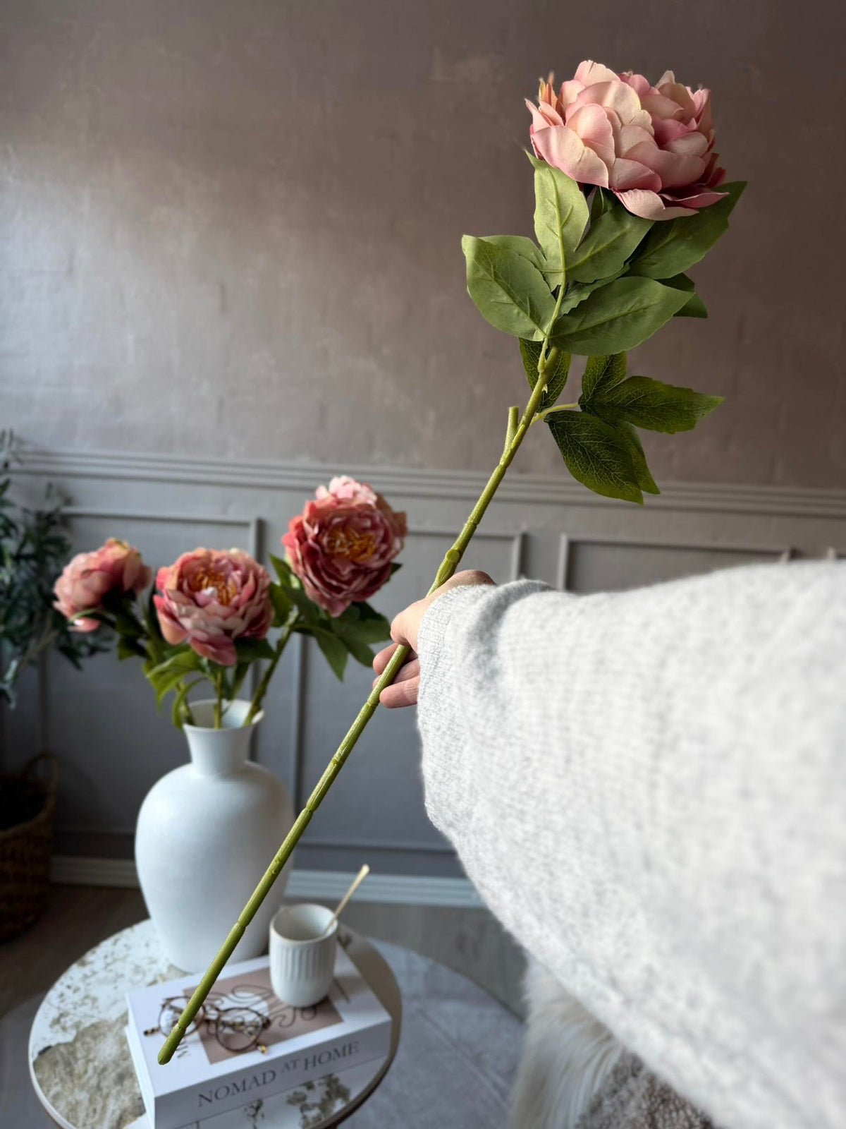 Fleur Pivoine Rose