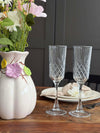 Verres à champagne - 2 pcs