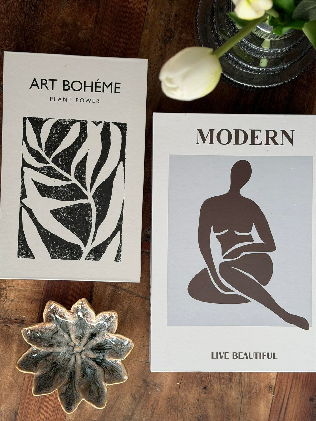 Boîtes livres de rangement No.1 - Lot de 2