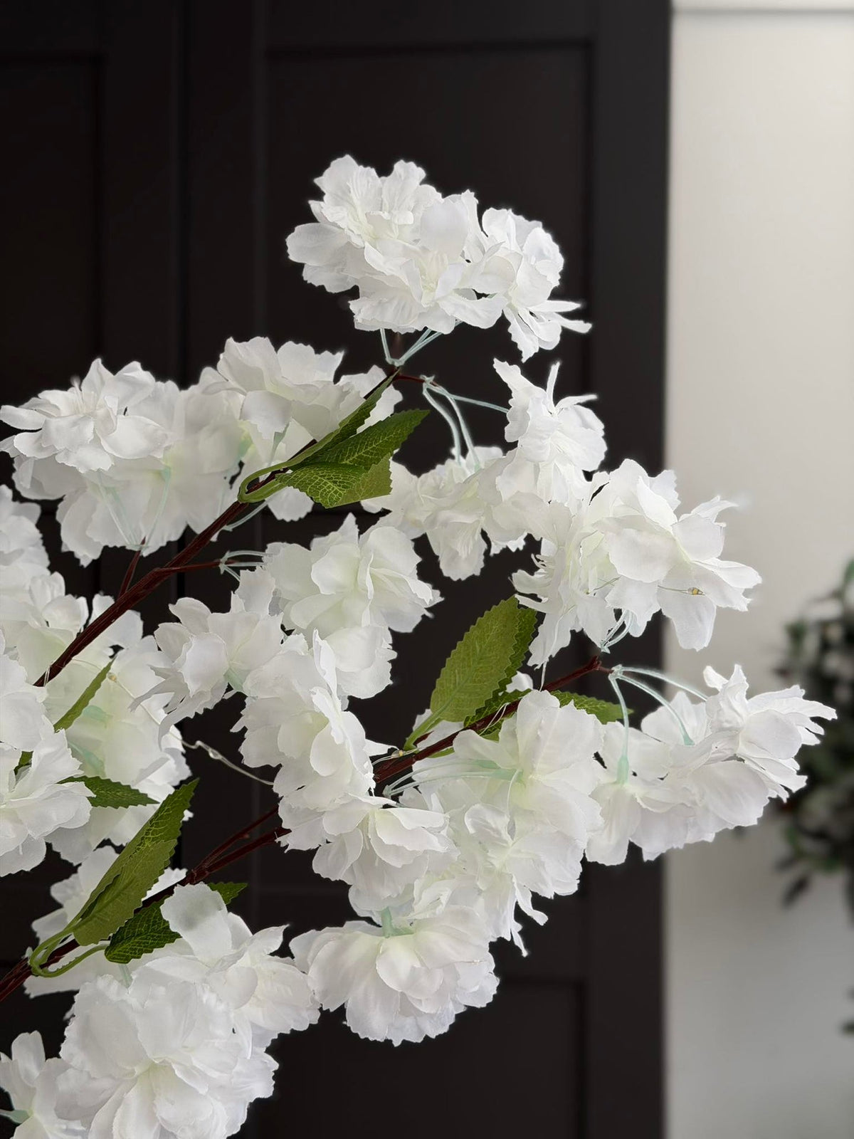 Branche de cerisier lumineuse - Blanche
