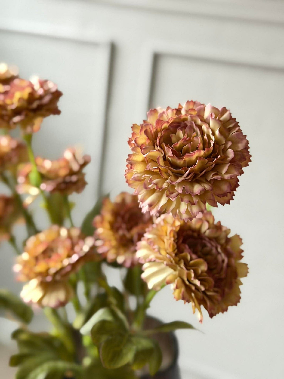 Tige de fleur 70 cm - Couleurs brûlées
