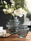 Vase Tornado Gris - Plusieurs tailles