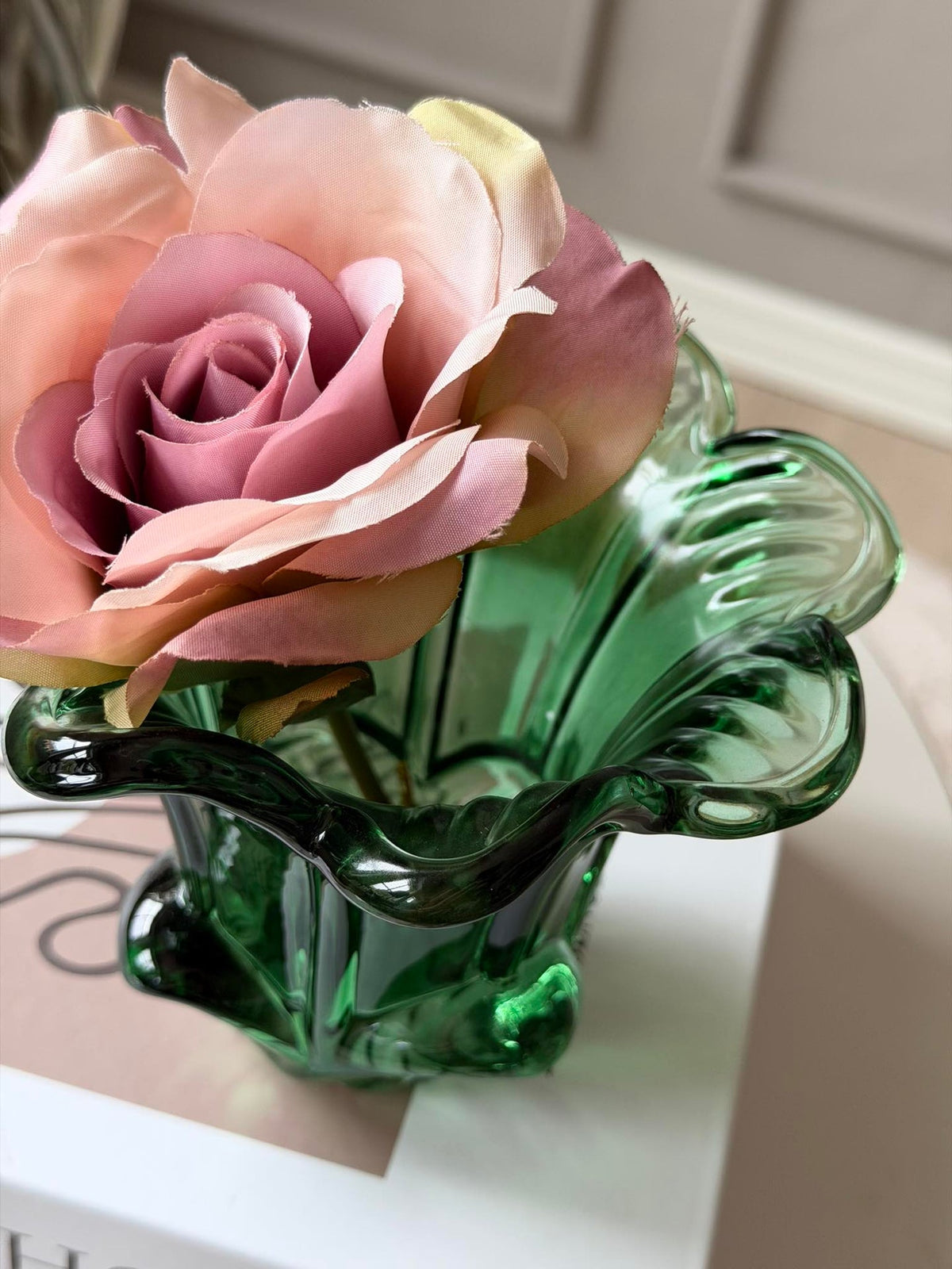 Bougeoir Bloom - Vert